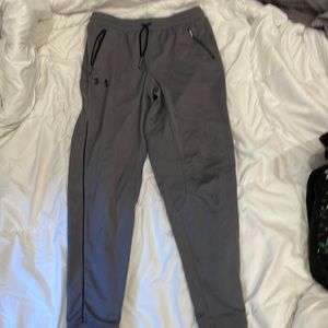 Under armor, gray boys extra large joggers